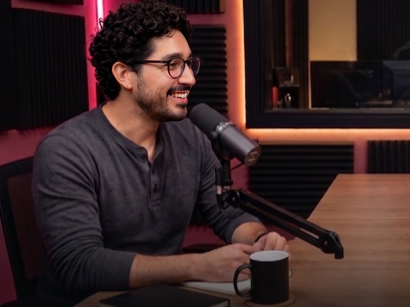 Grabando el episodio de la semana