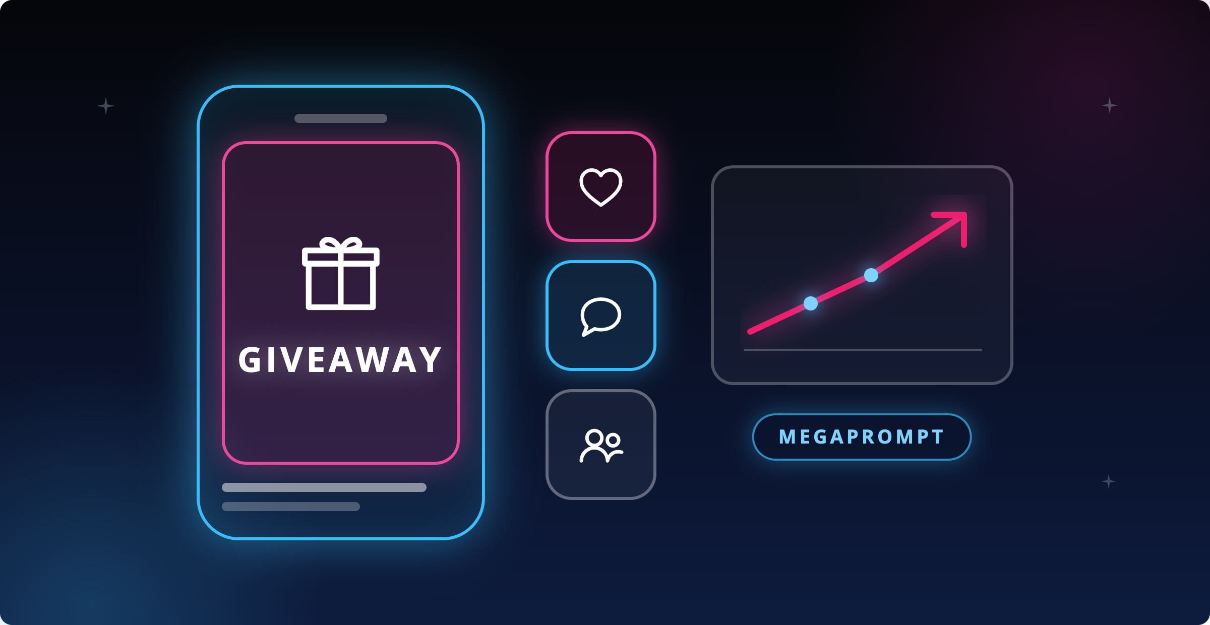Prompts de la Semana:  🎉 Giveaways efectivos, 🌟 Colaboraciones ganadoras